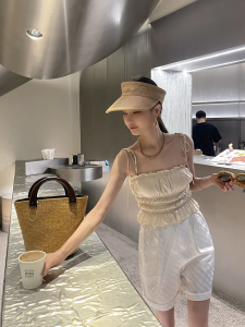 Luxury Womens Clothing Chanel White Triomphe Short SML A198PP480 AA156963