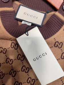 Luxury Womens Clothing Gucci GG Canvas Sweater Vest SML A198PP680 AA156968