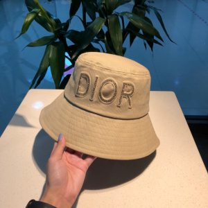 Dior Beige Cotton Fishermen Bucket Hat 