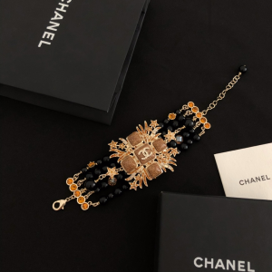 Chanel Pearls Bracelets Multiclor Crystals 