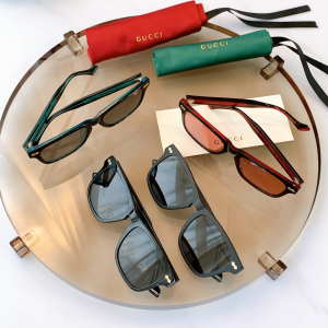 Luxury Womens Sunglasses Gucci Luxury Sunglasses Signature GG0735S A65PP180 AA157166