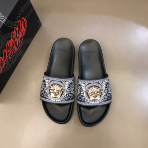 Versace Medusa Palazzo Pool Slide Sandal 