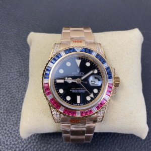 Rolex RMT Master II Ruby Sapphire Full Diamonds 
