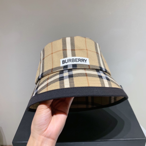 Luxury Womens Hats Burberry House Check Bucket Cap Hat A190PP100 AA157669