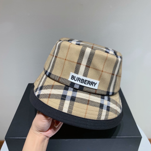 Luxury Womens Hats Burberry House Check Bucket Cap Hat A190PP100 AA157669