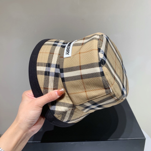 Luxury Womens Hats Burberry House Check Bucket Cap Hat A190PP100 AA157669