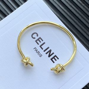 Luxury Womens Jewelry Celine Knot Extra Thin Bracelet A205PP150 AA157695