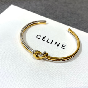 Luxury Womens Jewelry Celine Knot Extra Thin Bracelet A205PP150 AA157697
