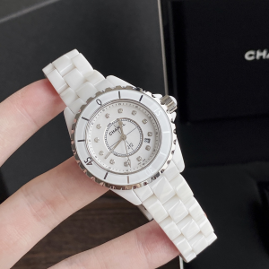 Chanel J12 White Dial Ladies Watch 33MM 