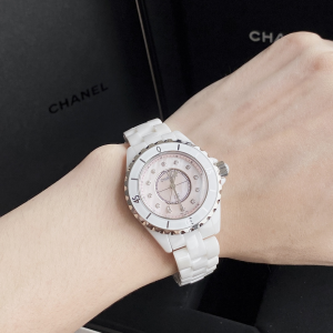 Luxury Womens Watches Chanel J12 White Dial Ladies Watch 33MM A184PP2180 AA157634