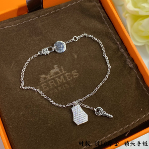 Luxury Womens Jewelry Hermes Kelly Clochette Chain Bracelet A152PP200 AA158824