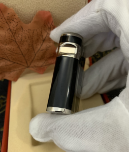 Luxury Womens Lighter ST Dupont Black Finish Lighter A168PP380 AA158853