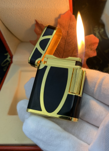 ST Dupont Black Finish Lighter 