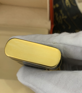 Luxury Womens Lighter ST Dupont Black Finish Lighter A168PP380 AA158856