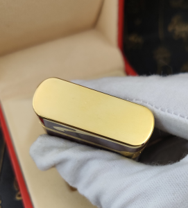 Luxury Womens Lighter ST Dupont Brown Finish Lighter A168PP380 AA158872