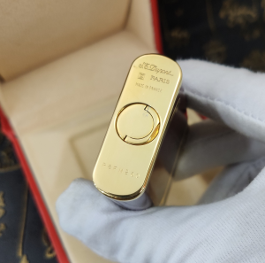 Luxury Womens Lighter ST Dupont Brown Finish Lighter A168PP380 AA158872