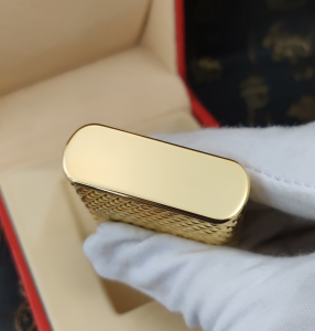 Luxury Womens Lighter ST Dupont Gold Finish Lighter A168PP380 AA158859