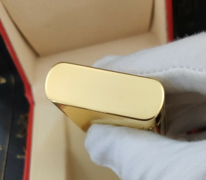 Luxury Womens Lighter ST Dupont Gold Finish Lighter A168PP380 AA158864