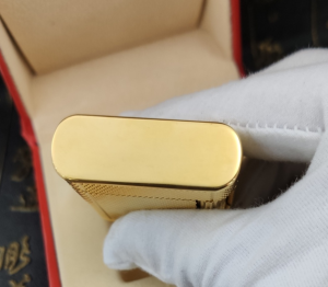 Luxury Womens Lighter ST Dupont Gold Finish Lighter A168PP380 AA158865