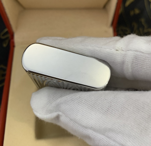 Luxury Womens Lighter ST Dupont Silver Finish Lighter A168PP380 AA158852