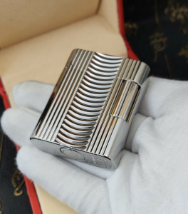 ST Dupont Silver Finish Lighter 