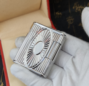 ST Dupont Silver Finish Lighter 