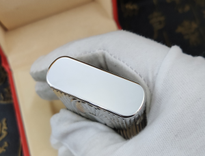 Luxury Womens Lighter ST Dupont Silver Finish Lighter A168PP380 AA158867