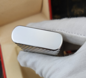 Luxury Womens Lighter ST Dupont Silver Finish Lighter A168PP380 AA158868