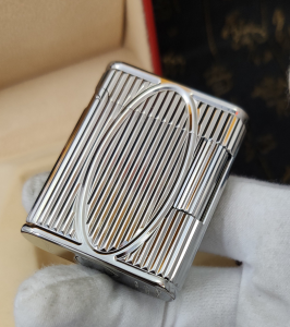 ST Dupont Silver Finish Lighter 