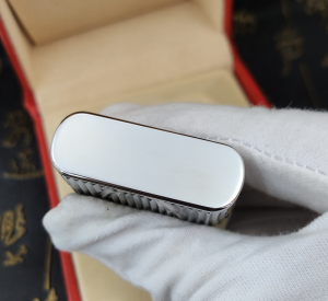 Luxury Womens Lighter ST Dupont Silver Finish Lighter A168PP380 AA158869