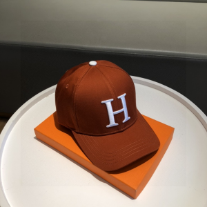 Luxury Womens Hat Hermes Baseball Cap Hats in Brown A190PP90 AA158910