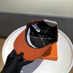 Luxury Womens Hat Hermes Baseball Cap Hats in Brown A190PP90 AA158910