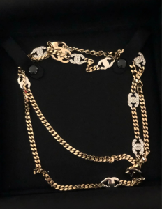 Luxury Womens Belts Chanel CC Logo Chain Belt A152PP240 AA159674