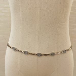 Luxury Womens Belts Chanel CC Logo Chain Belt A152PP240 AA159674