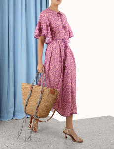 Luxury Womens Clothing Zimmermann Long Dress SMLXL A154PP1280 AA159714