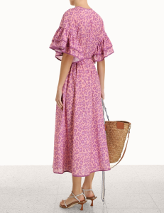 Luxury Womens Clothing Zimmermann Long Dress SMLXL A154PP1280 AA159714