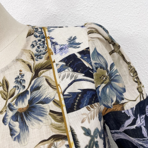 Luxury Womens Clothing Zimmermann Long Dress SMLXL A154PP1280 AA159715