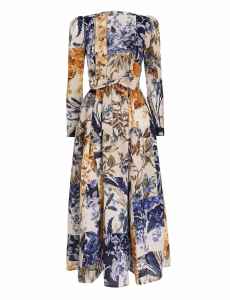 Luxury Womens Clothing Zimmermann Long Dress SMLXL A154PP1280 AA159715
