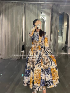 Luxury Womens Clothing Zimmermann Long Dress SMLXL A154PP1280 AA159715