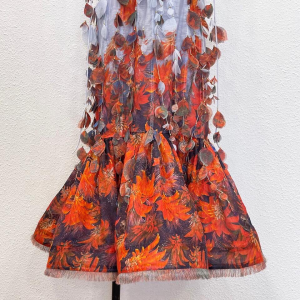 Luxury Womens Clothing Zimmermann Luminous Tiered Gown Dress SMLXL A154PP1280 AA159711