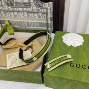 Gucci Green Headband 