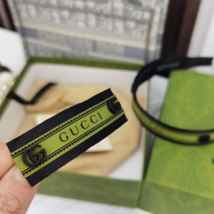 Luxury Womens Headband Gucci Green Headband A152PP110 AA159686