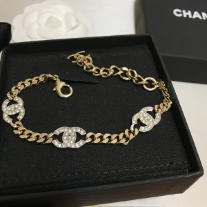 Chanel Bracelet Chanel CC Logo Link Bracelet 