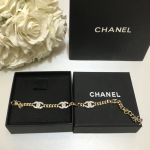 Luxury Womens Jewelry Chanel Bracelet Chanel CC Logo Link Bracelet A152PP130 AA159683