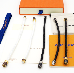 Luxury Womens Jewelry Louis Vuitton Bracelet LV Braided Bracelet A152PP110 AA159692