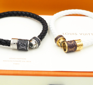 Luxury Womens Jewelry Louis Vuitton Bracelet LV Braided Bracelet A152PP110 AA159693