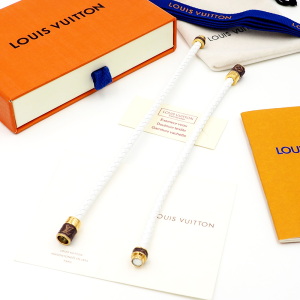 Luxury Womens Jewelry Louis Vuitton Bracelet LV Braided Bracelet A152PP110 AA159694