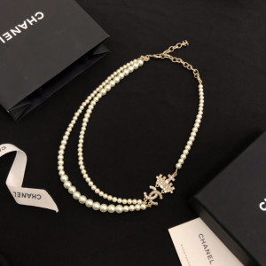 Chanel Necklace Chanel Pearls CC Necklace 