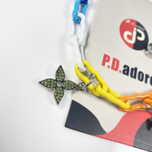 Luxury Womens Jewelry Louis Vuitton Rainbow Charms Bracelet M00277 A62PP140 AA159972