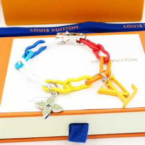 Luxury Womens Jewelry Louis Vuitton Rainbow Charms Bracelet M00277 A62PP140 AA159972